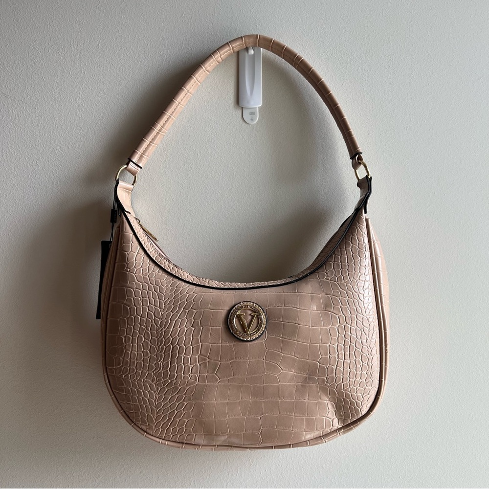 NWT Vera New York Diana Moon Crocodile Purse
